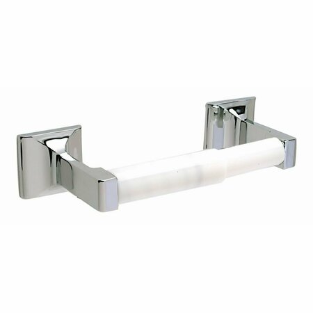 PAMEX Campbell Collection Surface Paper Holder with White Roller Bright Chrome Finish BC2CP41
